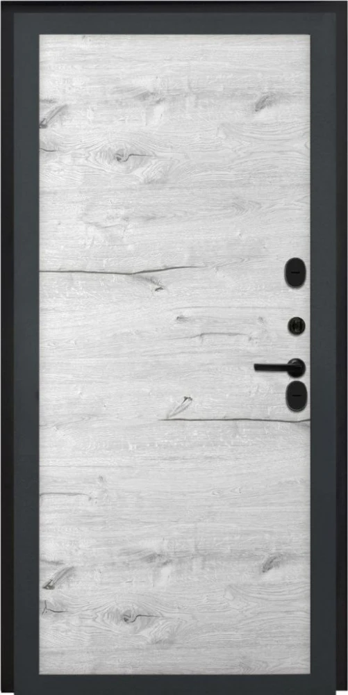 Входная дверь ДвериПРО Д-68 Без фрезеровки Дуб арктик горизонт DPRO198253 внутренняя сторона