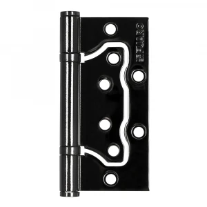 Петля универсальная без врезки IN4500W-BL BN (500-2BB/BL 100x2,5) черный глянец БЛИСТЕР